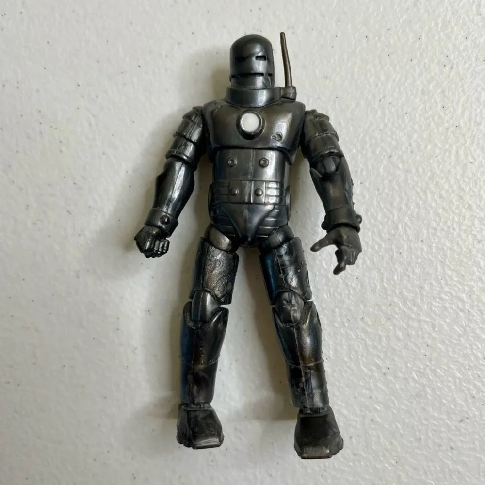 Iron Man Marvel Universe Hasbro Gray Grey Action Figure 2015 Avengers 4 Inch